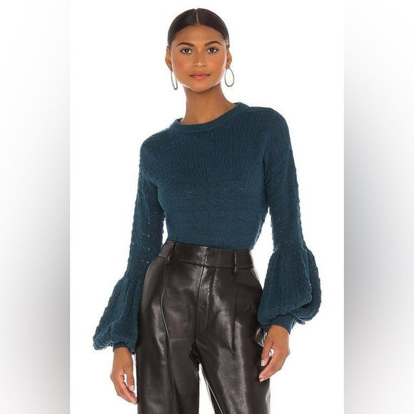 MISA Vayda Sweater in Teal - Picture 1 of 7